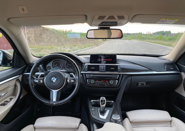 BMW Seria 4 cena 75000 przebieg: 128089, rok produkcji 2014 z Olsztyn małe 106